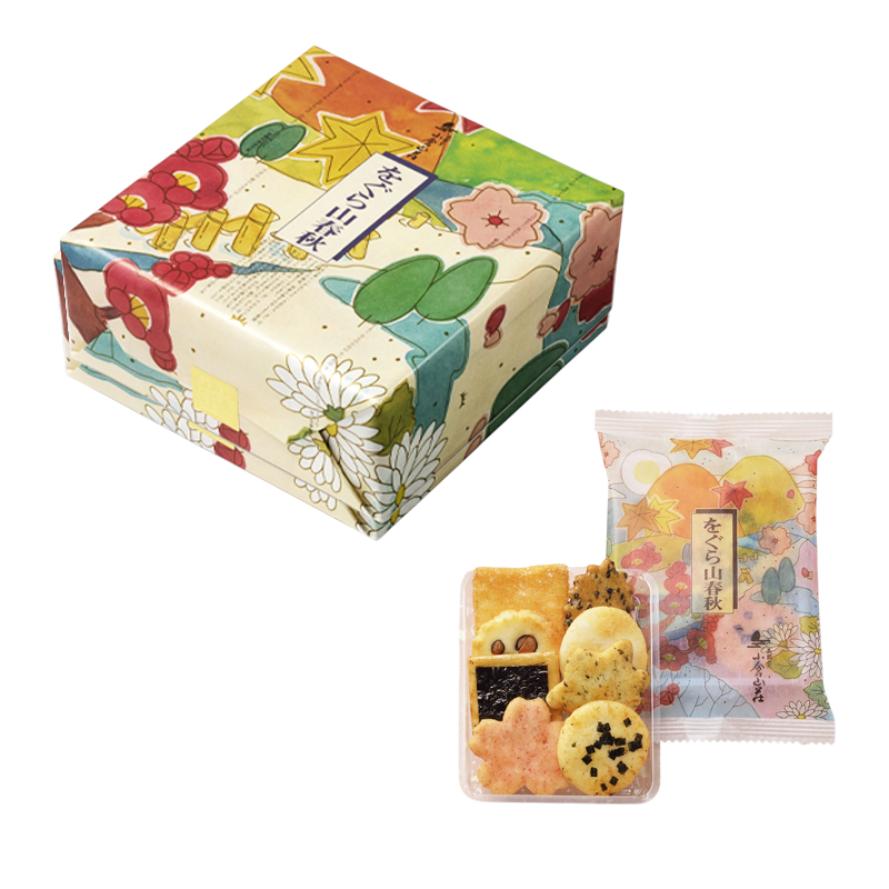 小倉山莊山春秋仙貝精美盒裝 (16袋）, , large